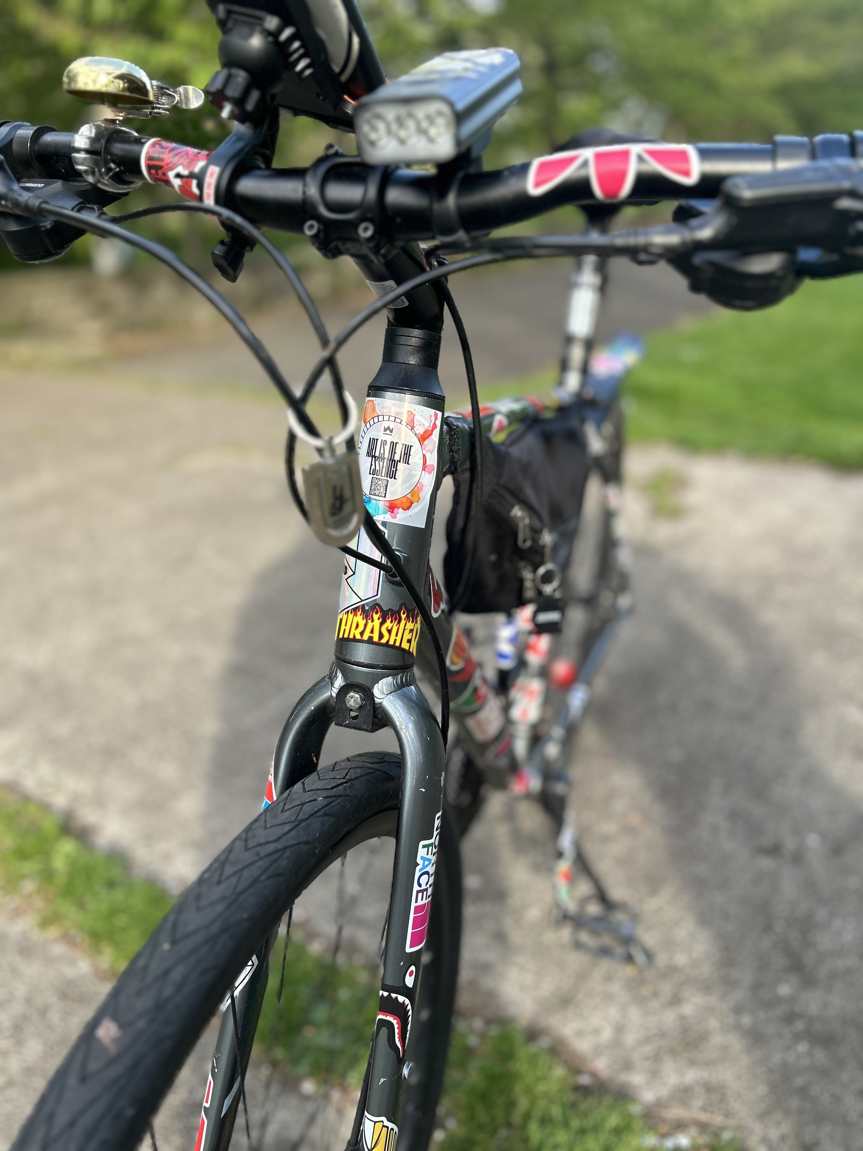 Bike Sticker Design